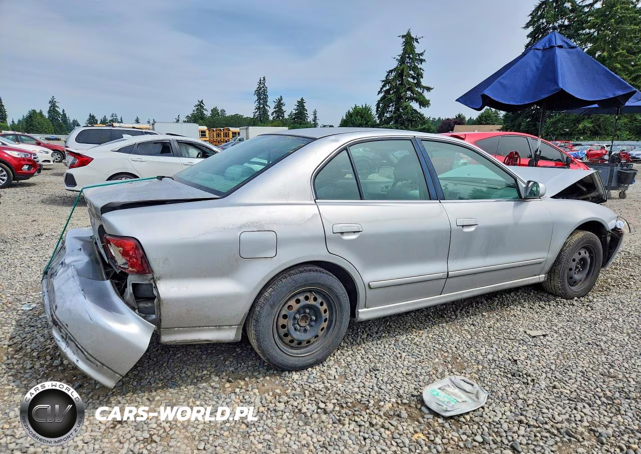 2002 Mitsubishi Galant Es VIN:4A3AA46G32E162088 - 3