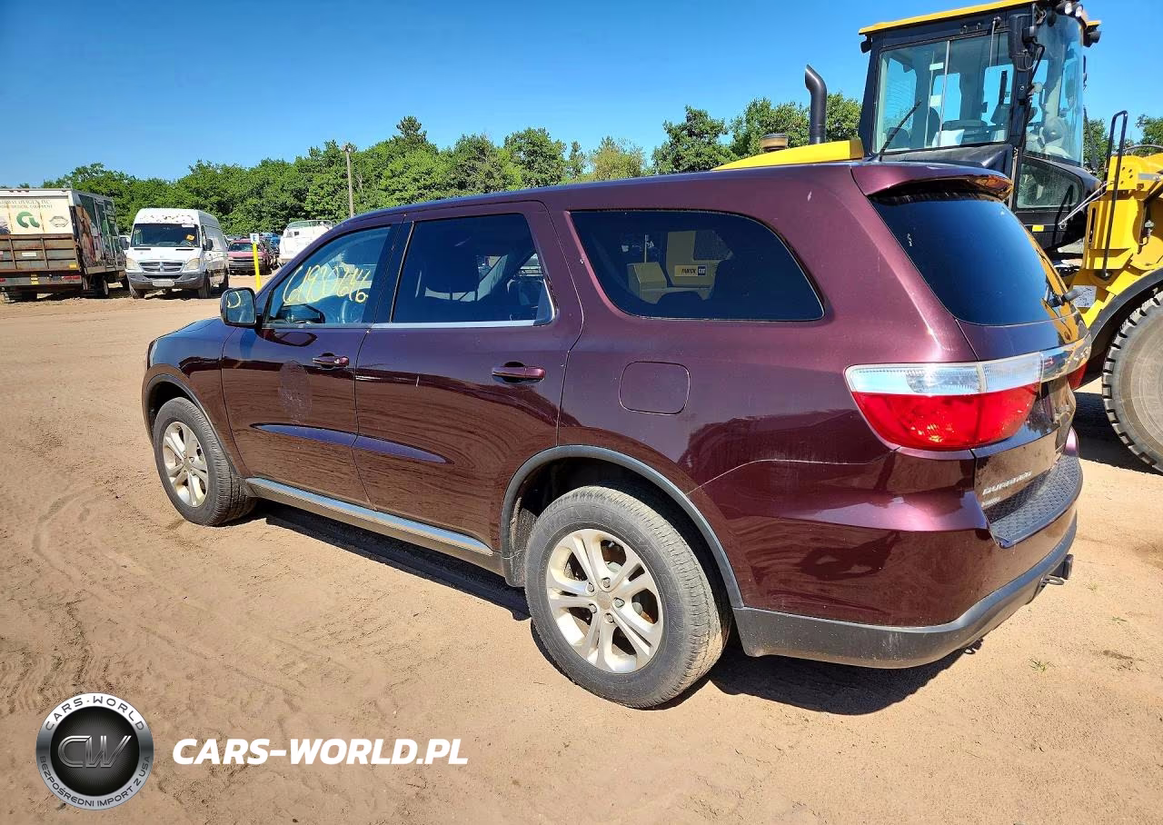 2012 Dodge Durango Sxt VIN:1C4RDJAG2CC317732 - 2