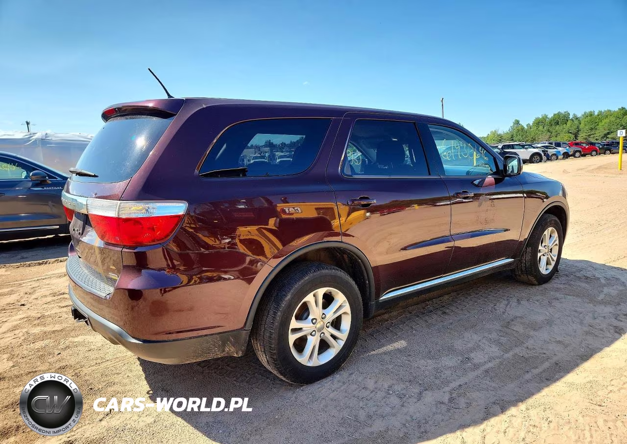 2012 Dodge Durango Sxt VIN:1C4RDJAG2CC317732 - 3
