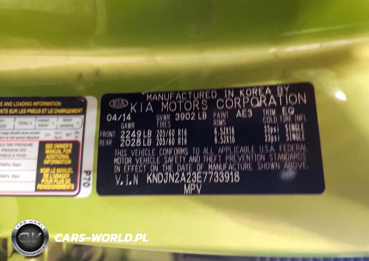 2014 Kia Soul Base VIN:KNDJN2A23E7733918 - 13