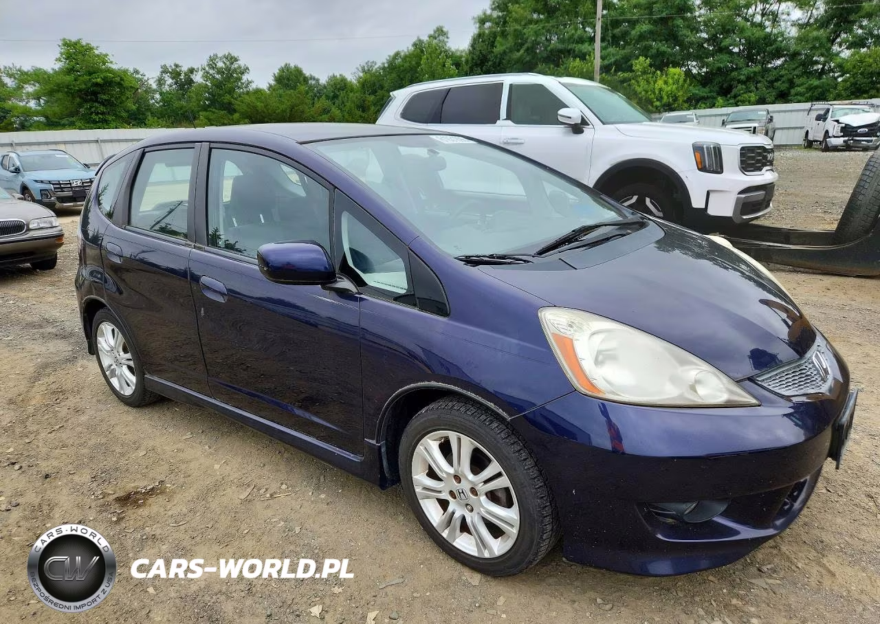 2009 Honda Fit Sport VIN:JHMGE88689S038759 - 4