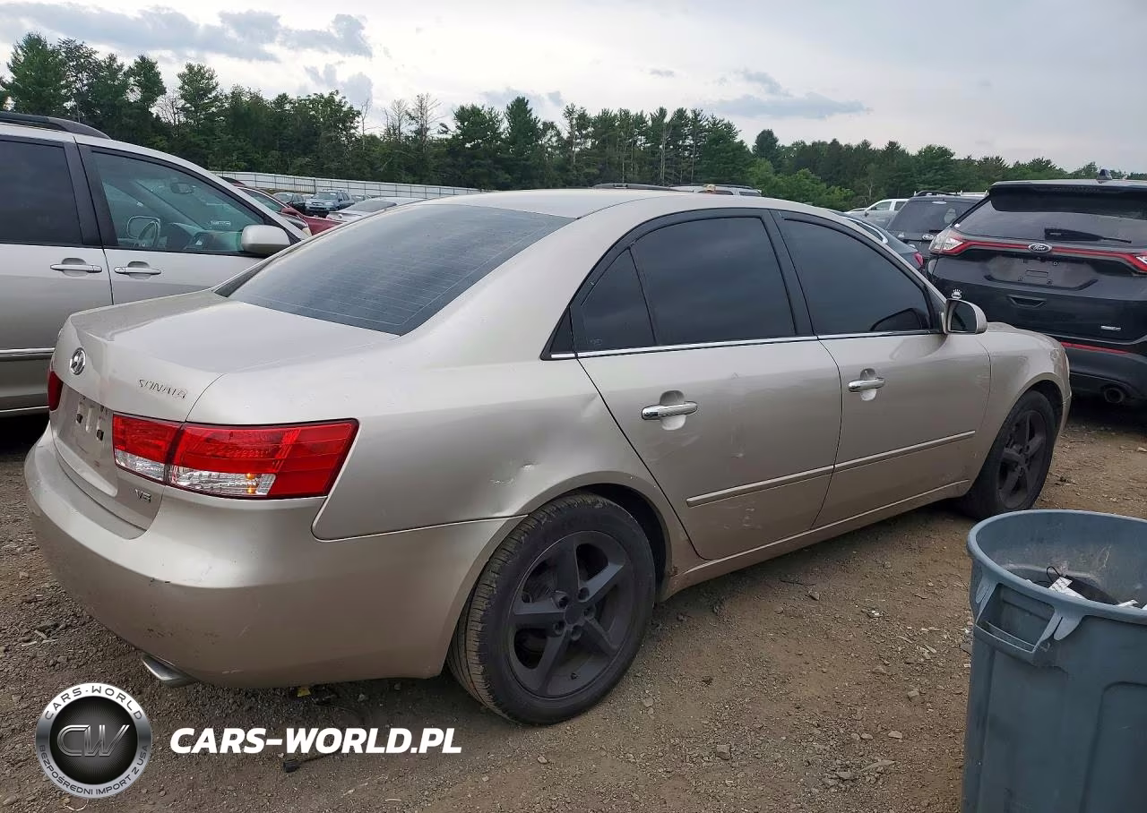 2006 Hyundai Sonata Gls V6 VIN:5NPEU46F36H142867 - 3