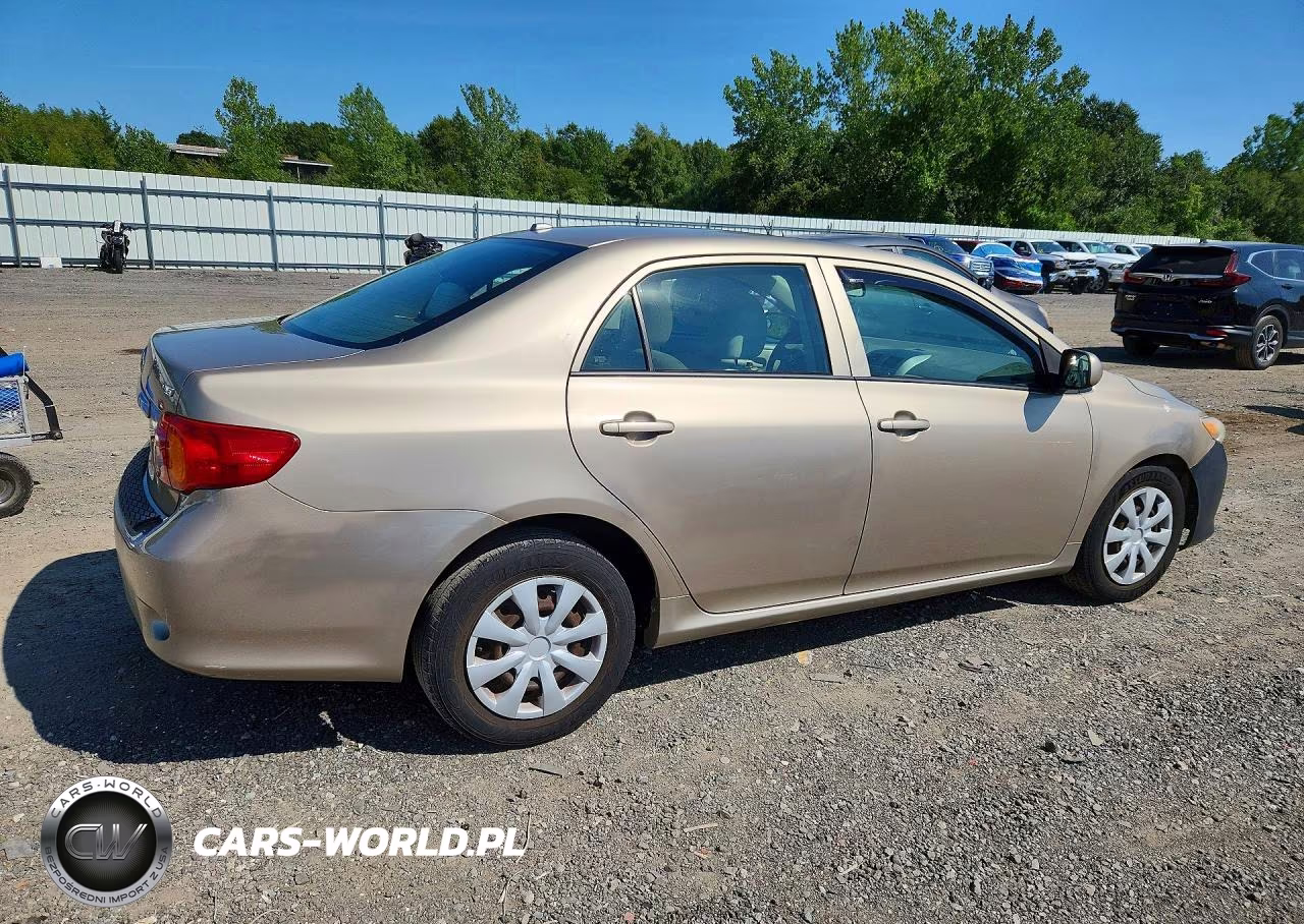2009 Toyota Corolla Base VIN:2T1BU40E09C101848 - 3