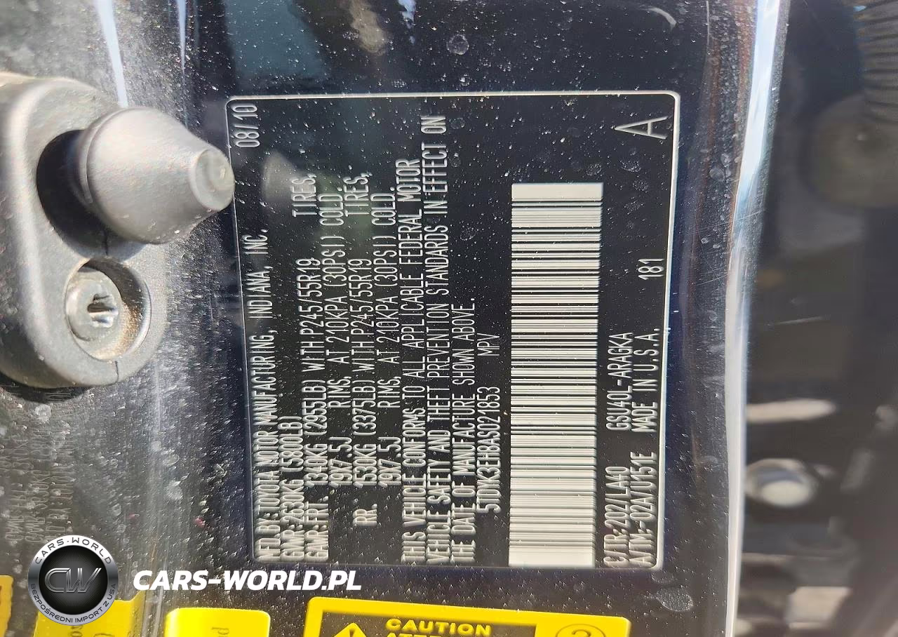 2010 Toyota Highlander Limited VIN:5TDYK3EH8AS021853 - 14