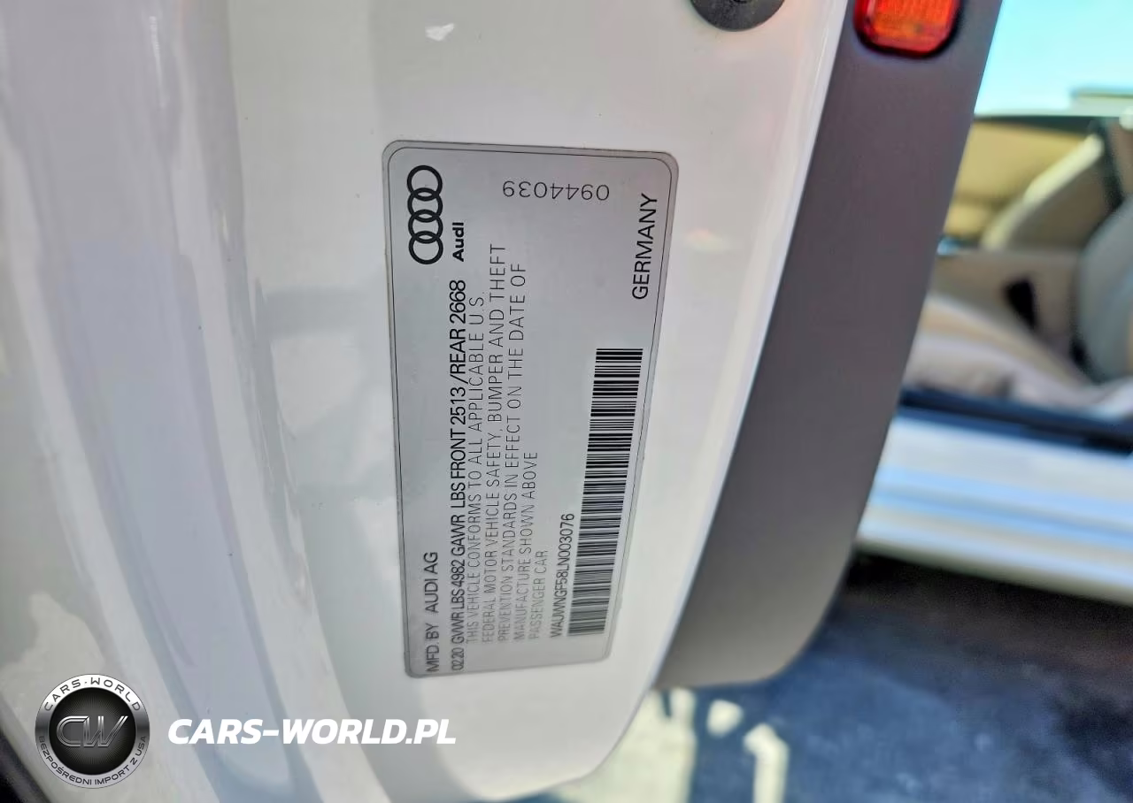 2020 Audi A5 Premium Plus VIN:WAUWNGF58LN003076 - 13