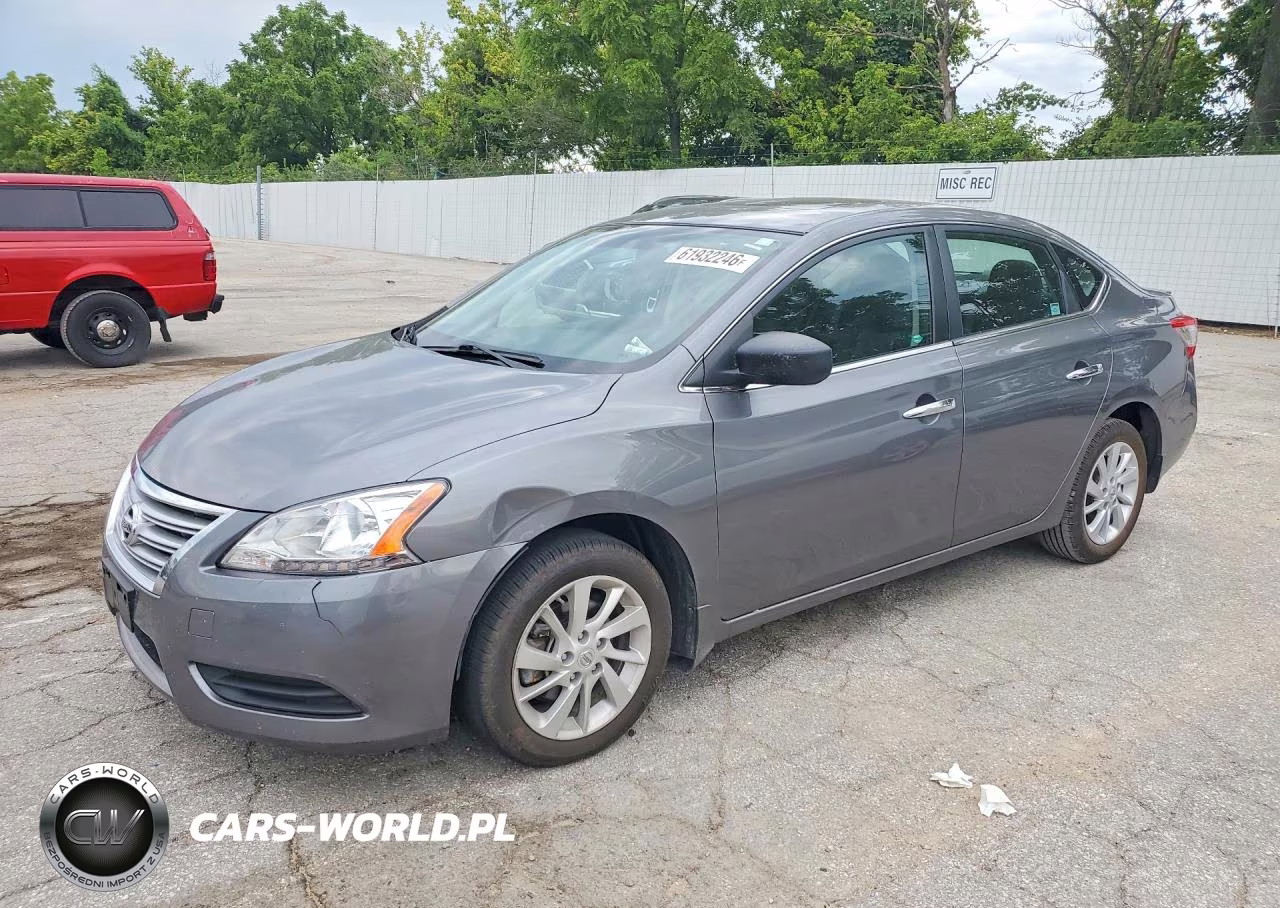 2015 Nissan Sentra Sv VIN:3N1AB7AP6FY356201 - 1