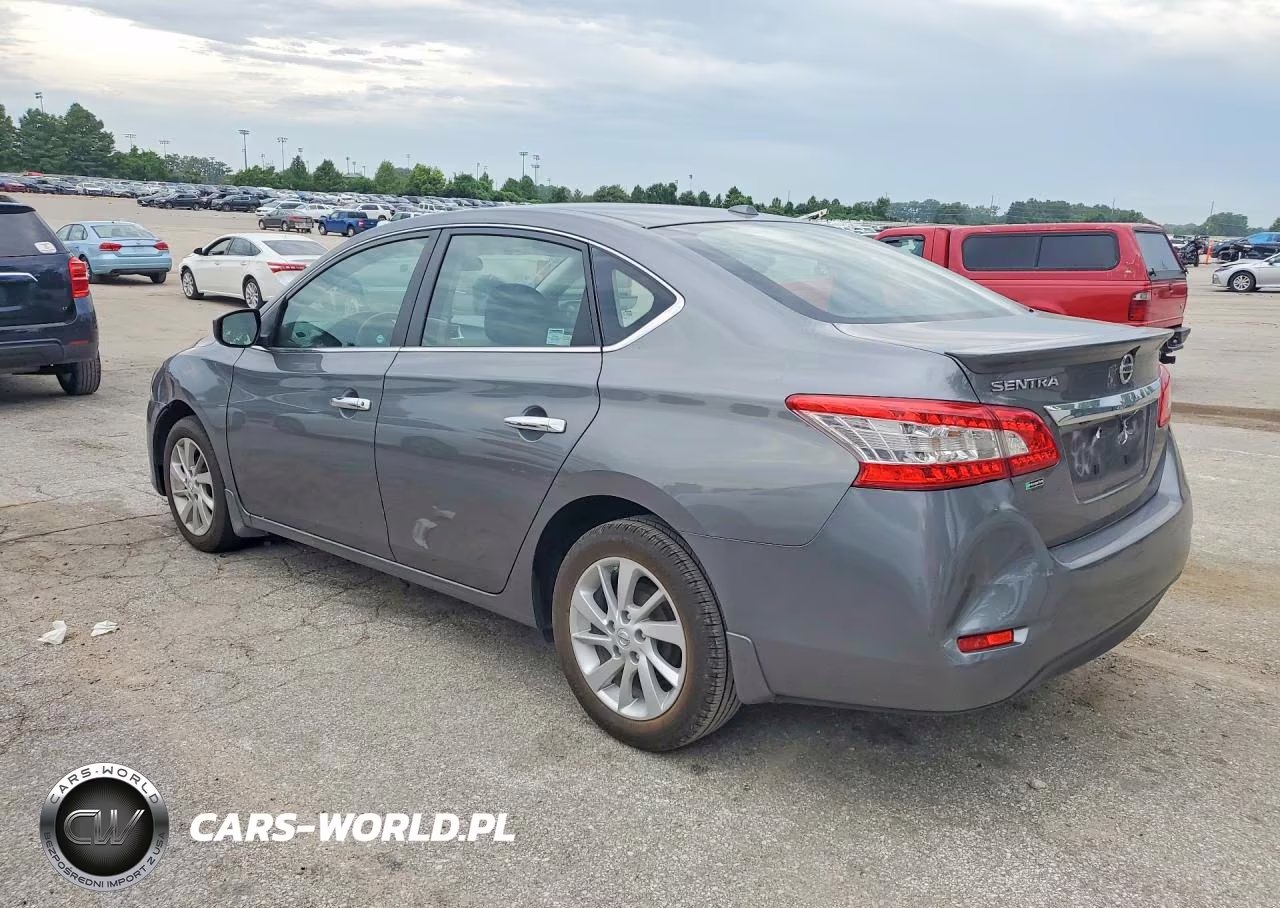 2015 Nissan Sentra Sv VIN:3N1AB7AP6FY356201 - 2