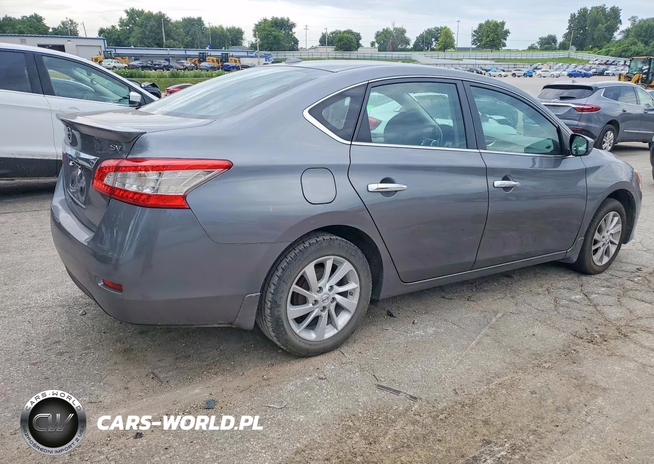 2015 Nissan Sentra Sv VIN:3N1AB7AP6FY356201 - 3