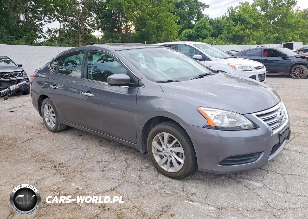 2015 Nissan Sentra Sv VIN:3N1AB7AP6FY356201 - 4