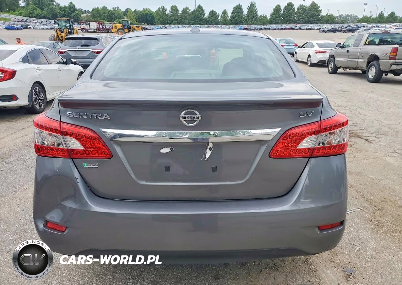 2015 Nissan Sentra Sv VIN:3N1AB7AP6FY356201 - 6