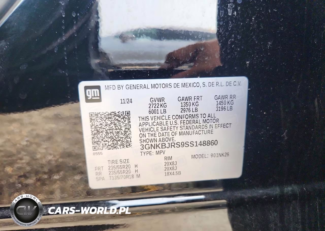 2025 Chevrolet Blazer 3Lt VIN:3GNKBJRS9SS148860 - 13