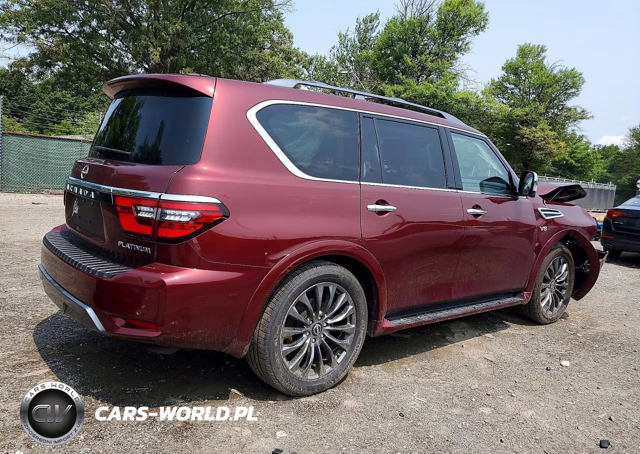 2021 Nissan Armada Platinum VIN:JN8AY2DB9M9794457 - 3