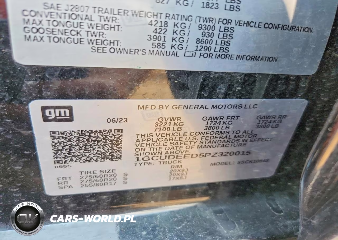2023 Chevrolet Silverado K1500 Rst VIN:1GCUDEED5PZ320015 - 12