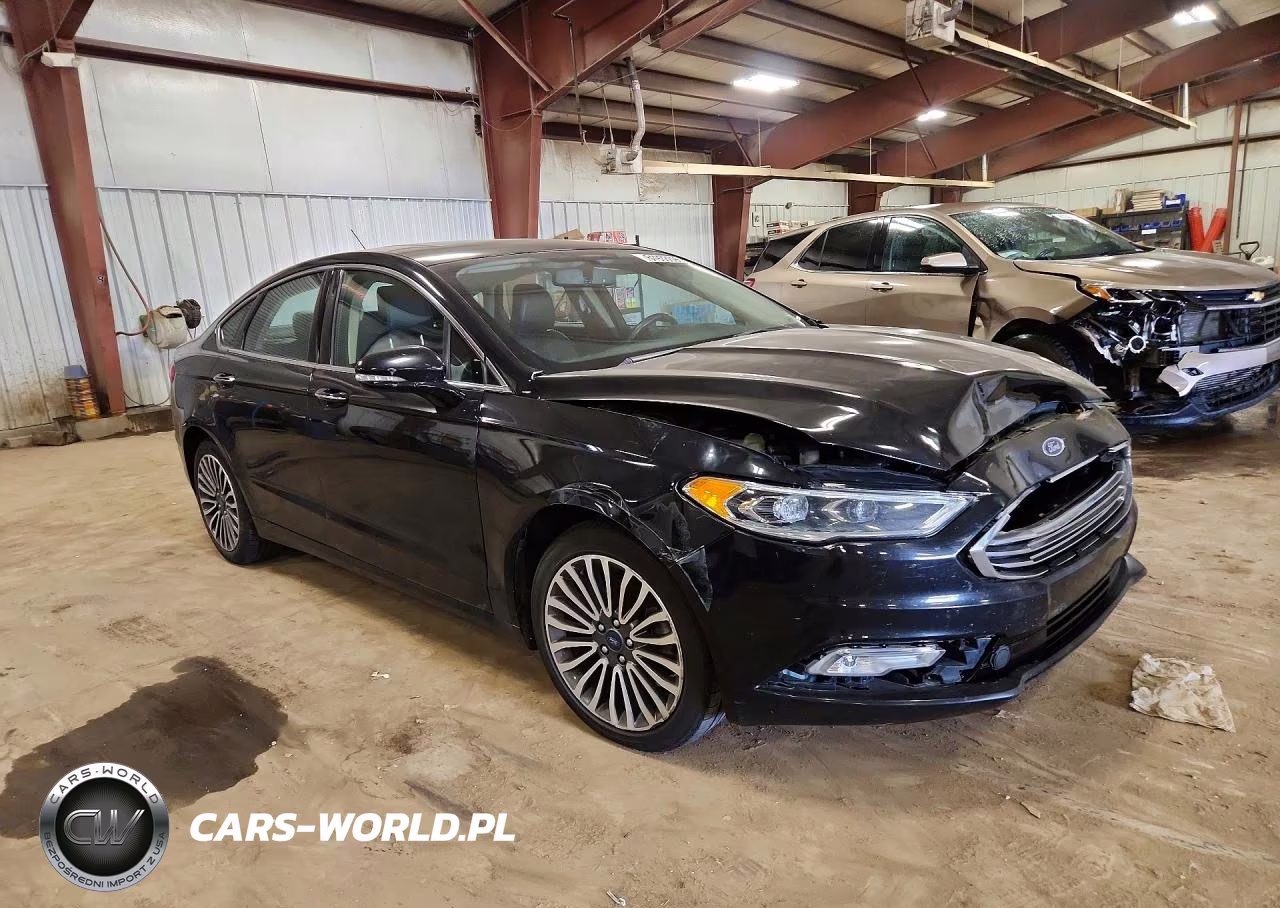 2017 Ford Fusion Se VIN:3FA6P0T91HR100884 - 4