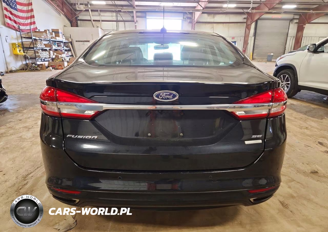 2017 Ford Fusion Se VIN:3FA6P0T91HR100884 - 6