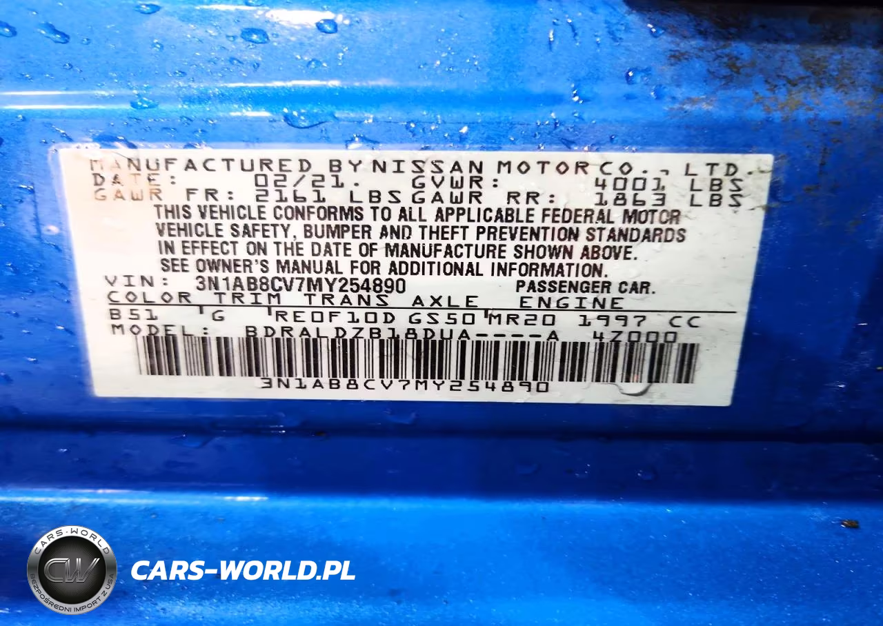 2021 Nissan Sentra Sv VIN:3N1AB8CV7MY254890 - 13