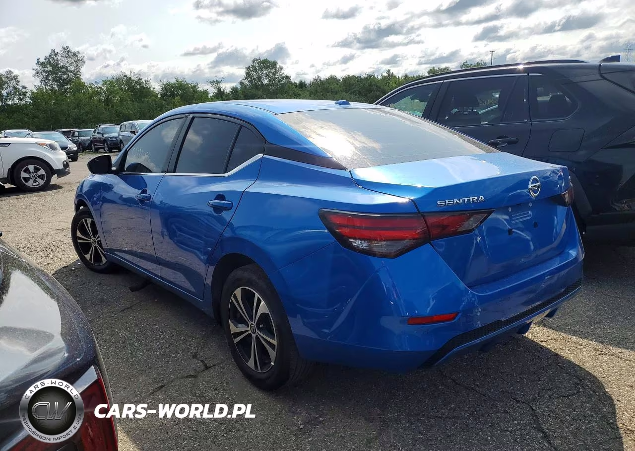 2021 Nissan Sentra Sv VIN:3N1AB8CV7MY254890 - 2