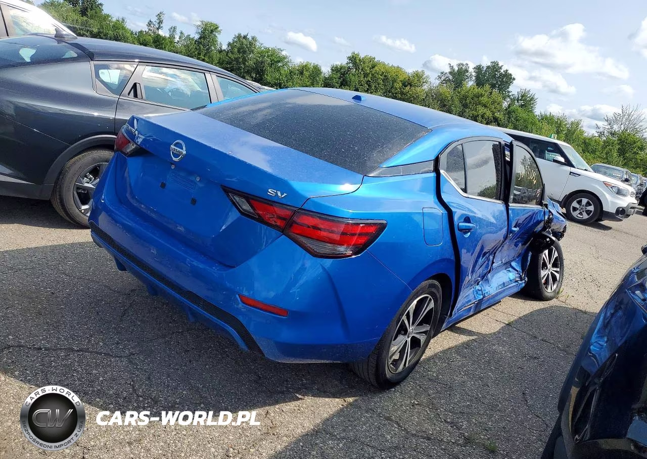 2021 Nissan Sentra Sv VIN:3N1AB8CV7MY254890 - 3