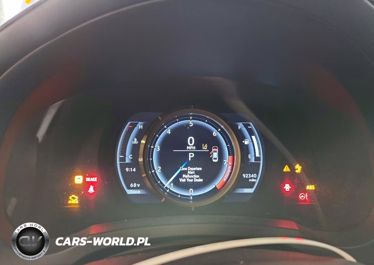 2020 Lexus Is 300 F Sport VIN:JTHG81F21L5041314 - 9
