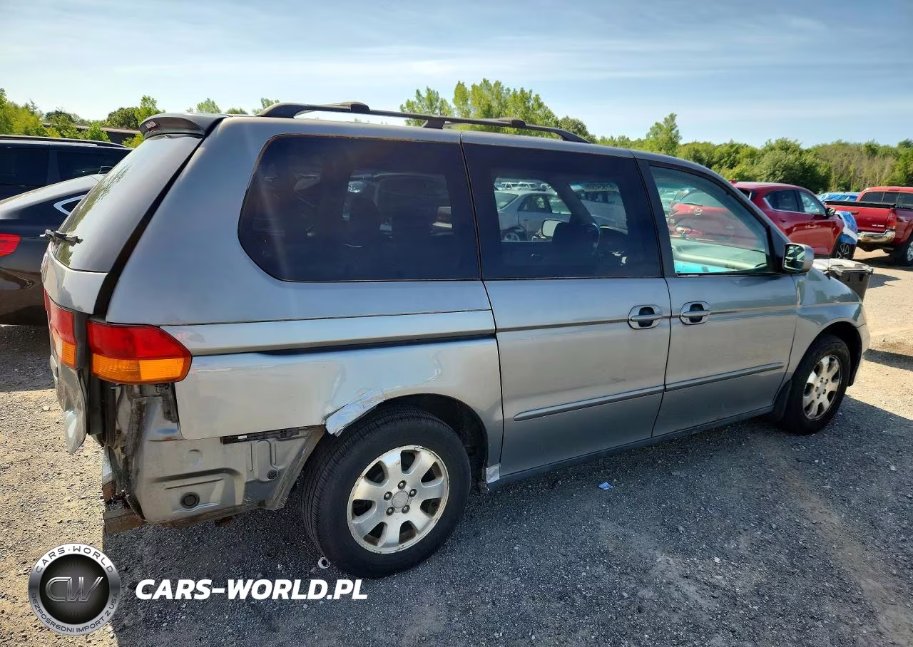 2002 Honda Odyssey Ex VIN:5FNRL186X2B000802 - 3