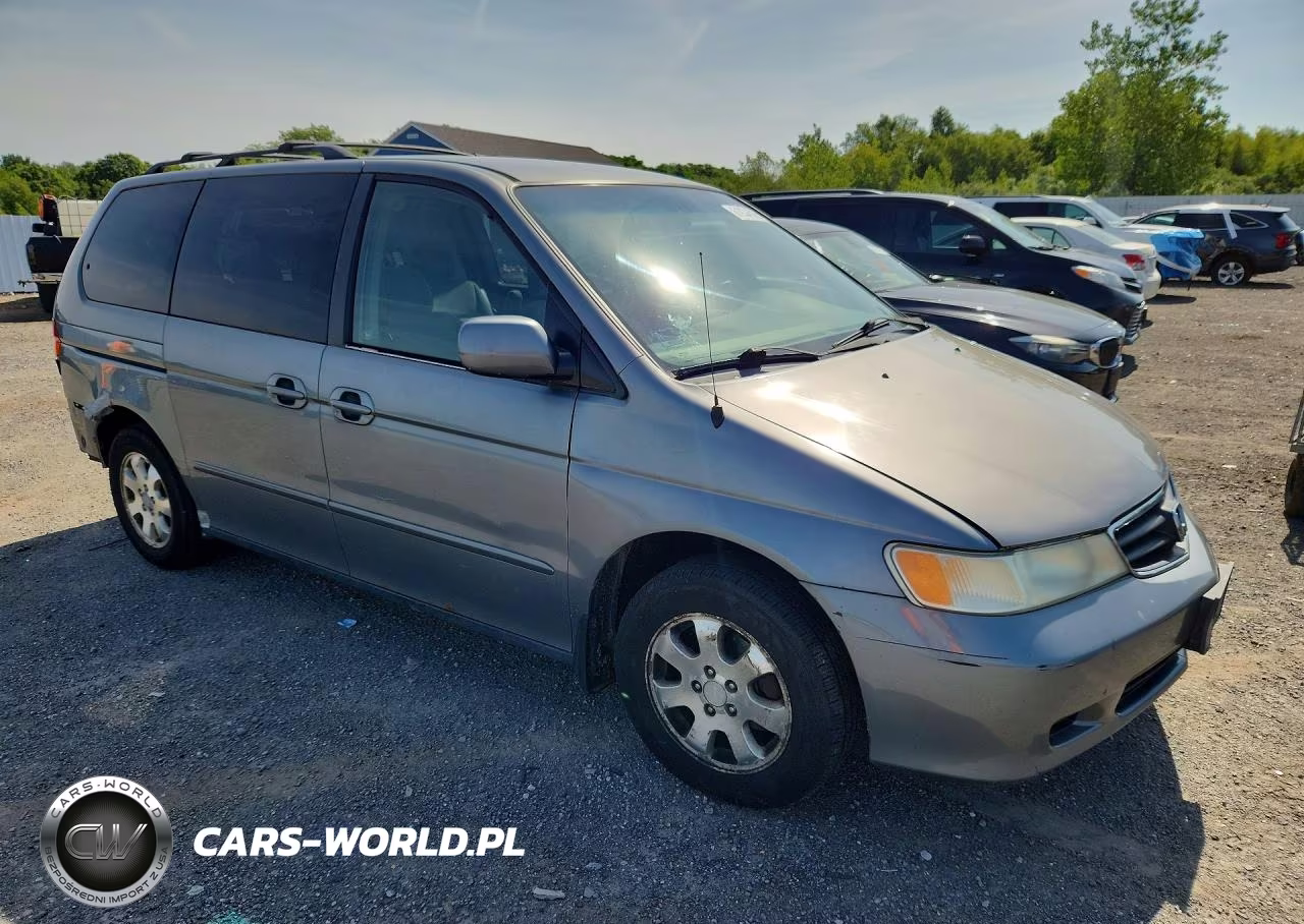 2002 Honda Odyssey Ex VIN:5FNRL186X2B000802 - 4