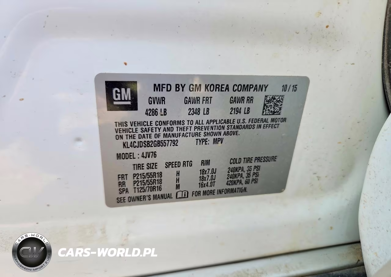 2016 Buick Encore Premium VIN:KL4CJDSB2GB557792 - 13