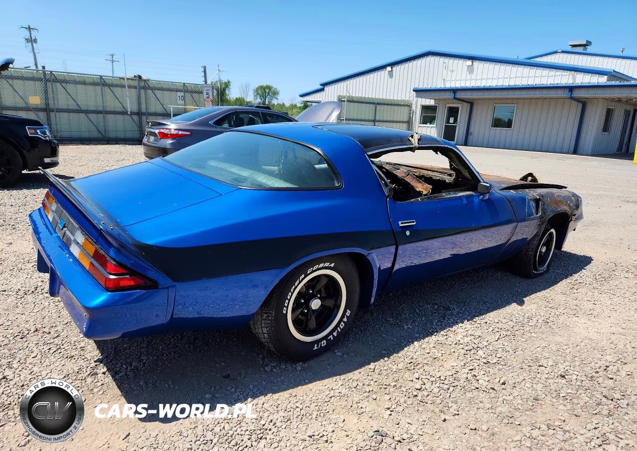 1981 Chevrolet Camaro VIN:1G1AP87L6BN107986 - 3