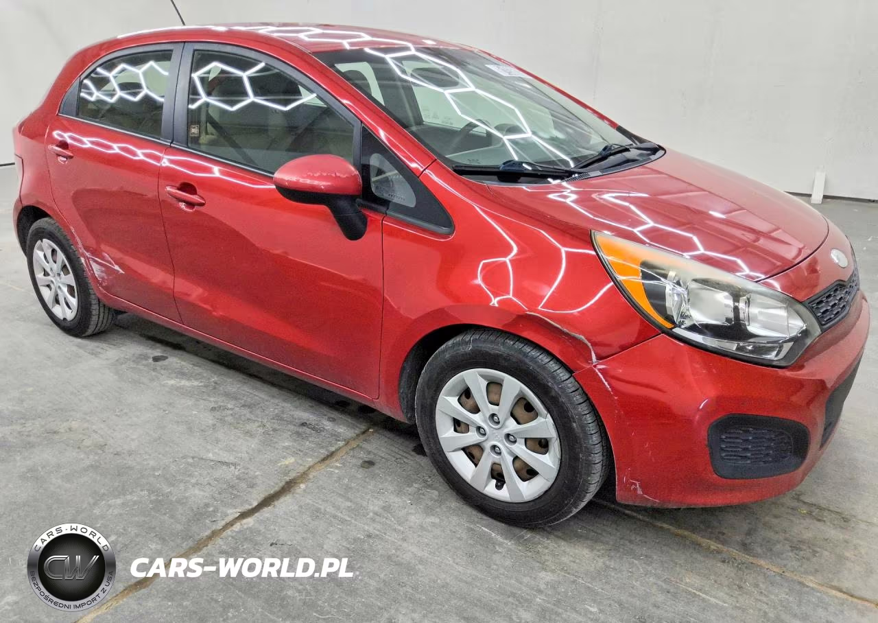 2014 Kia Rio Lx VIN:KNADM5A30E6333974 - 4