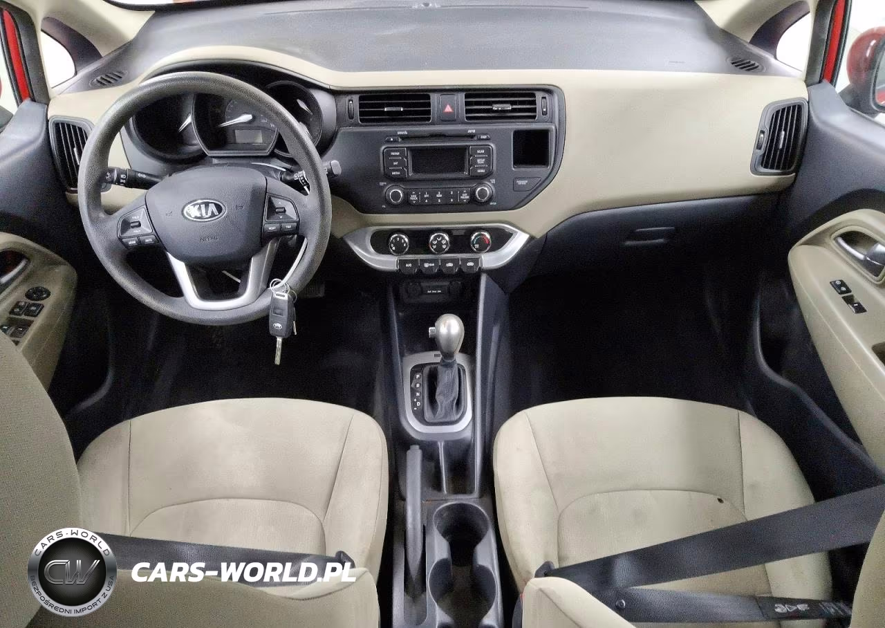 2014 Kia Rio Lx VIN:KNADM5A30E6333974 - 8
