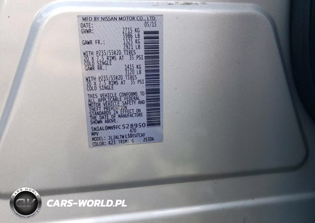 2015 Infiniti Qx60 VIN:5N1AL0MN9FC528950 - 13