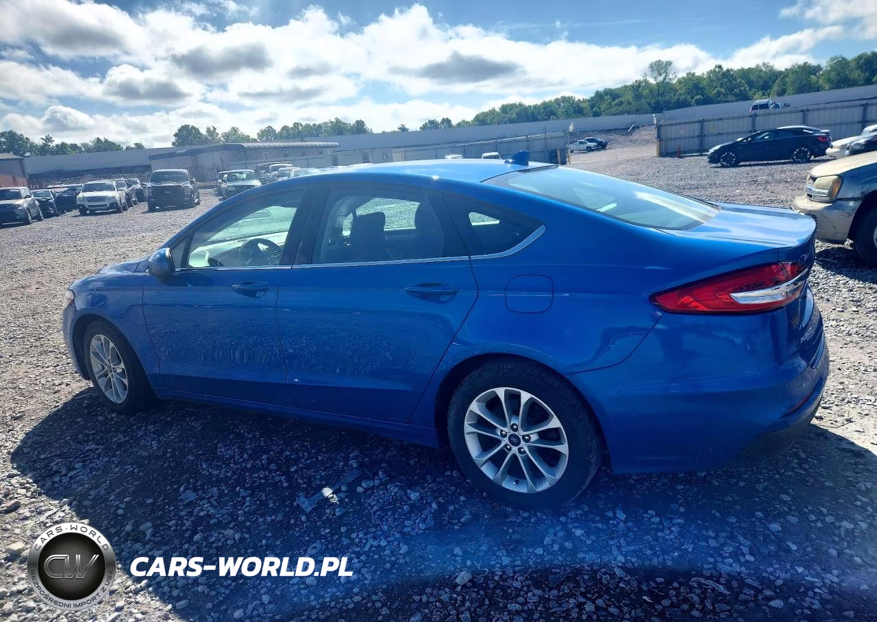 2019 Ford Fusion Se VIN:3FA6P0HD9KR279888 - 2