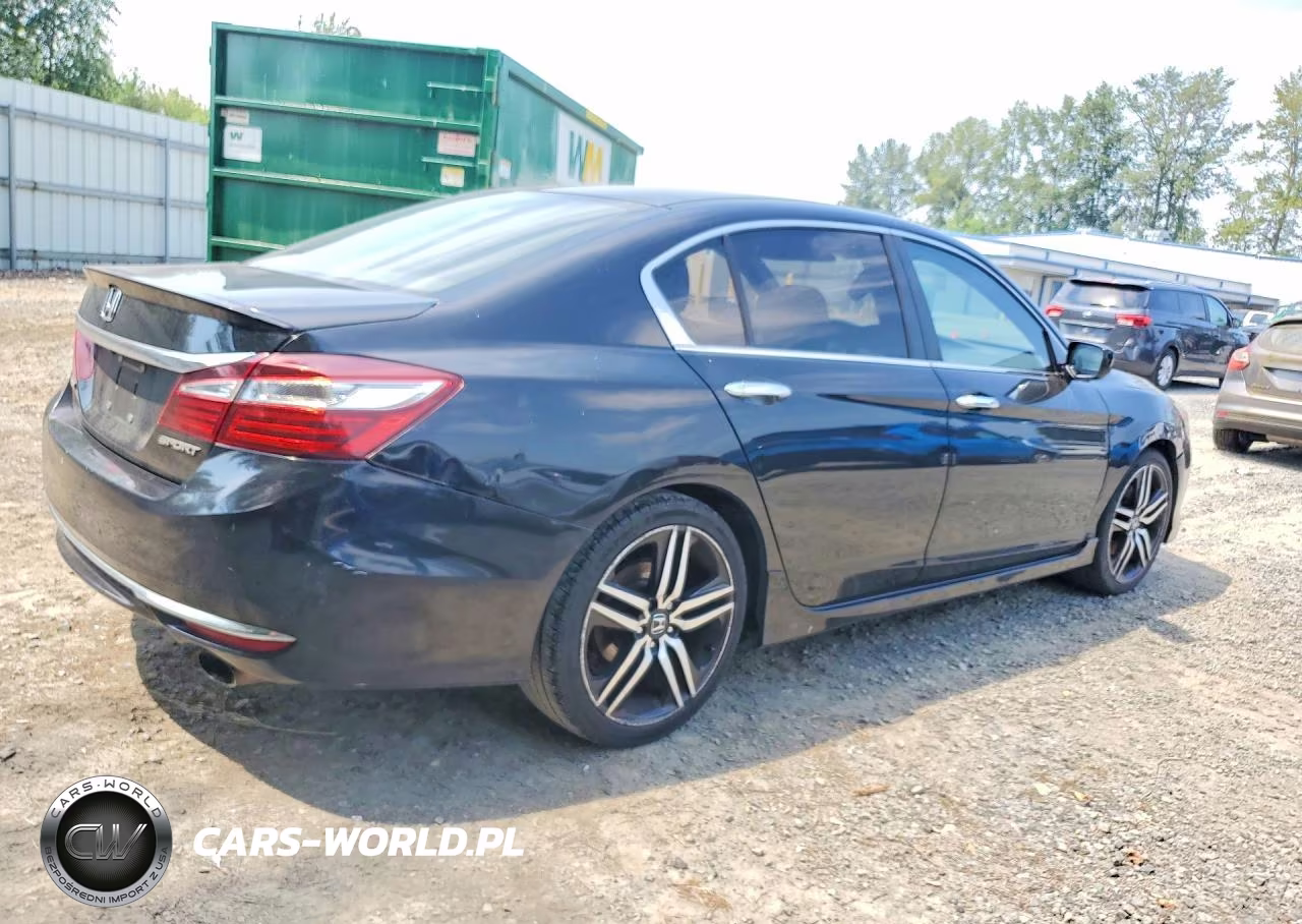 2017 Honda Accord Sport VIN:1HGCR2F54HA125494 - 3