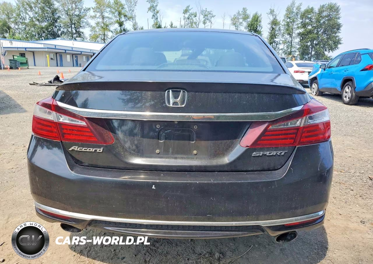 2017 Honda Accord Sport VIN:1HGCR2F54HA125494 - 6