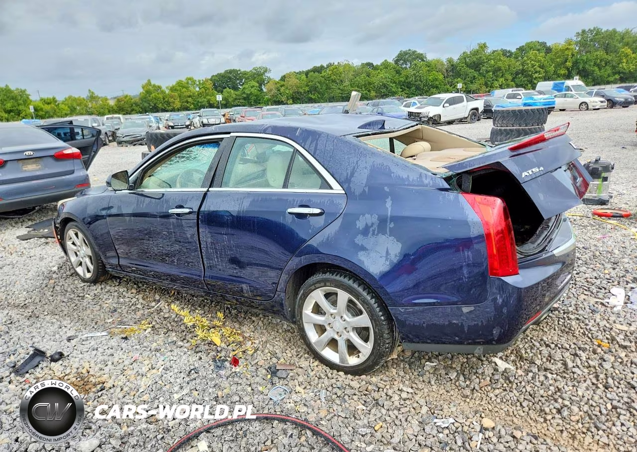2016 Cadillac Ats Luxury VIN:1G6AH5SXXG0105131 - 2