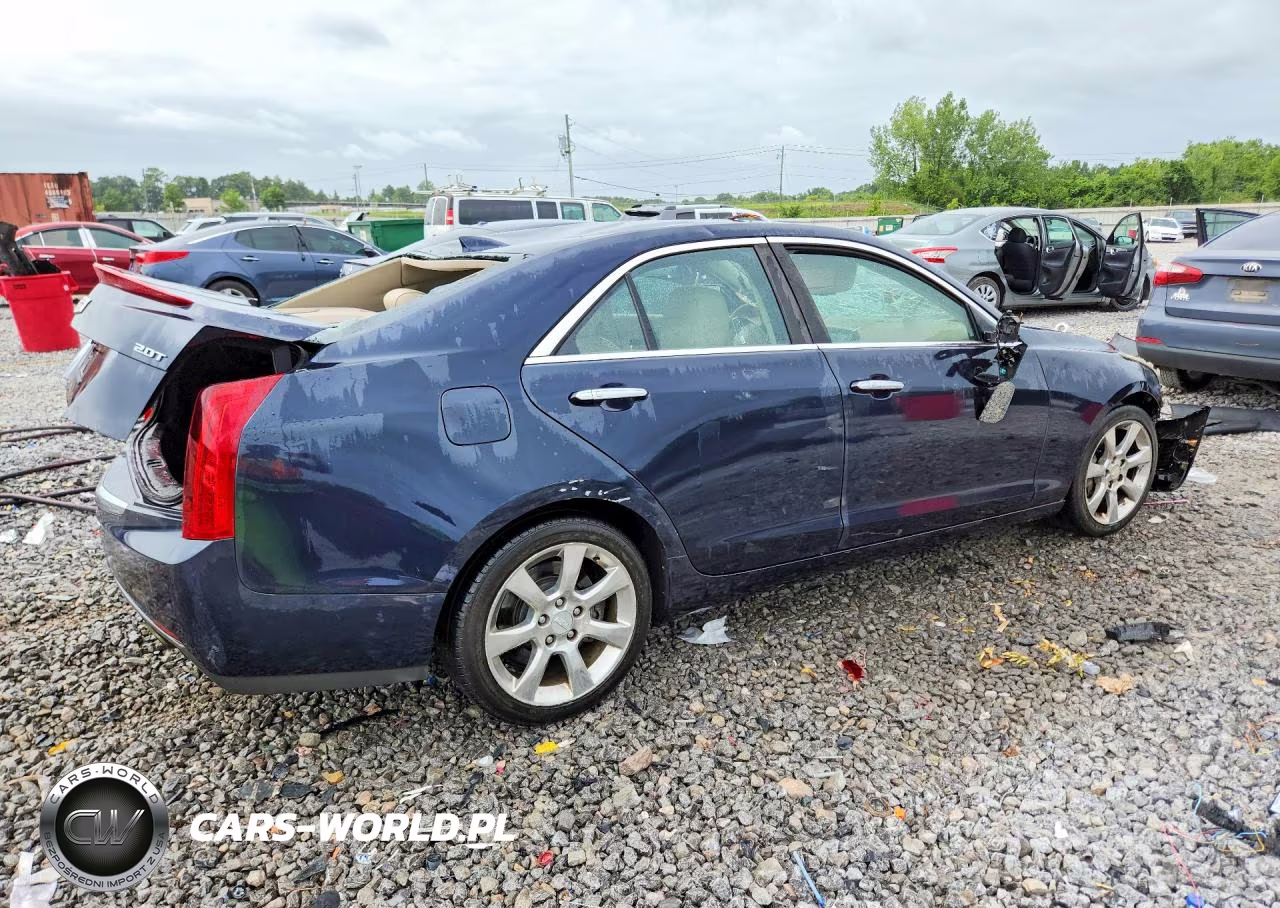 2016 Cadillac Ats Luxury VIN:1G6AH5SXXG0105131 - 3