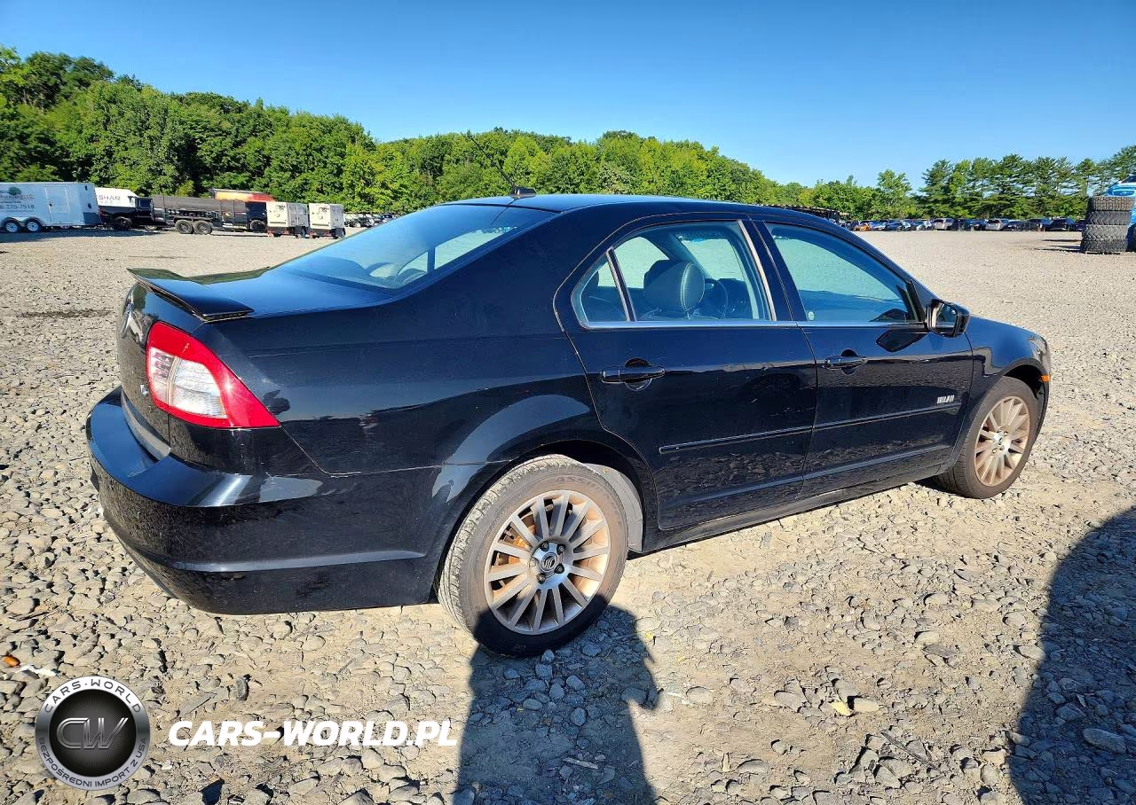 2007 Mercury Milan Premier VIN:3MEHM08167R660752 - 3