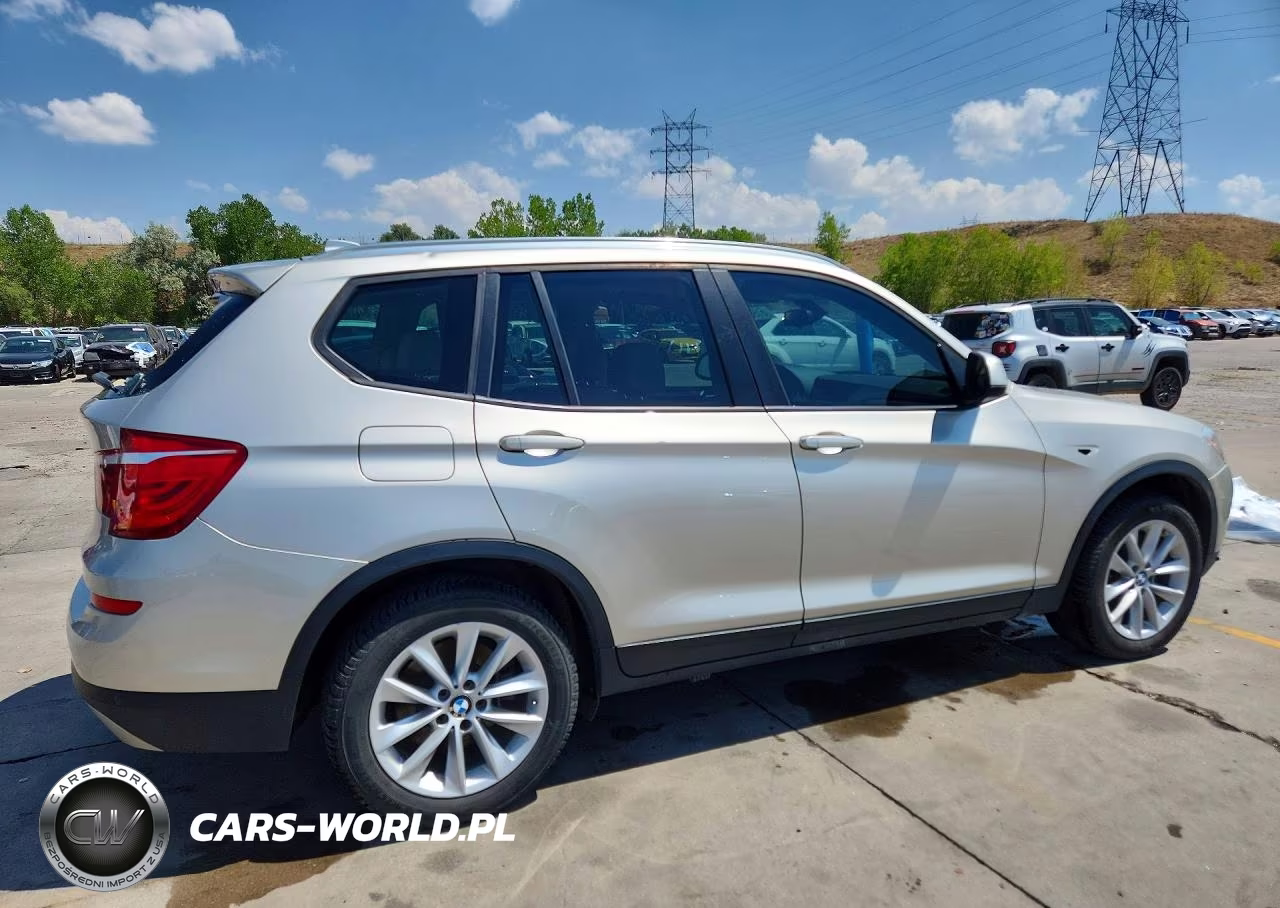 2017 BMW X3 xDrive28I VIN:5UXWX9C39H0W75873 - 3