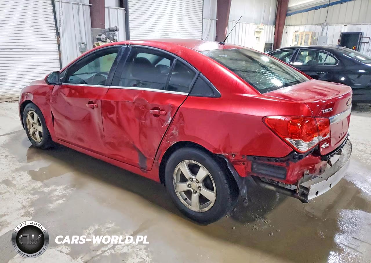 2012 Chevrolet Cruze Lt VIN:1G1PE5SC9C7107802 - 2