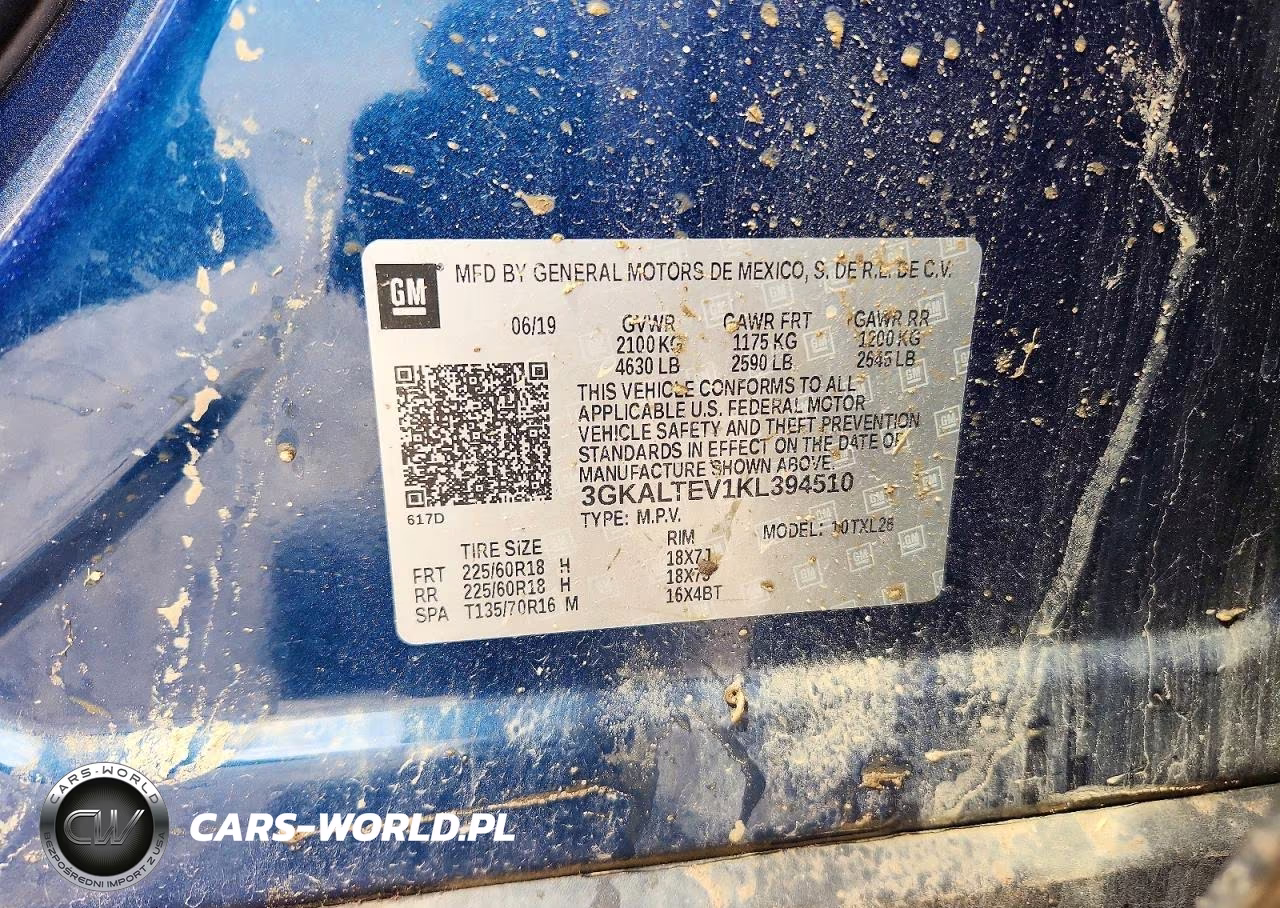 2019 GMC Terrain Sle VIN:3GKALTEV1KL394510 - 14