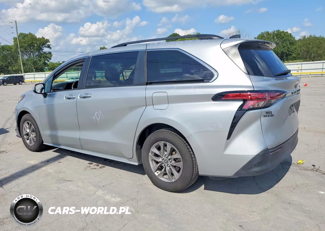 2021 Toyota Sienna Xle VIN:5TDJRKEC7MS023643 - 2