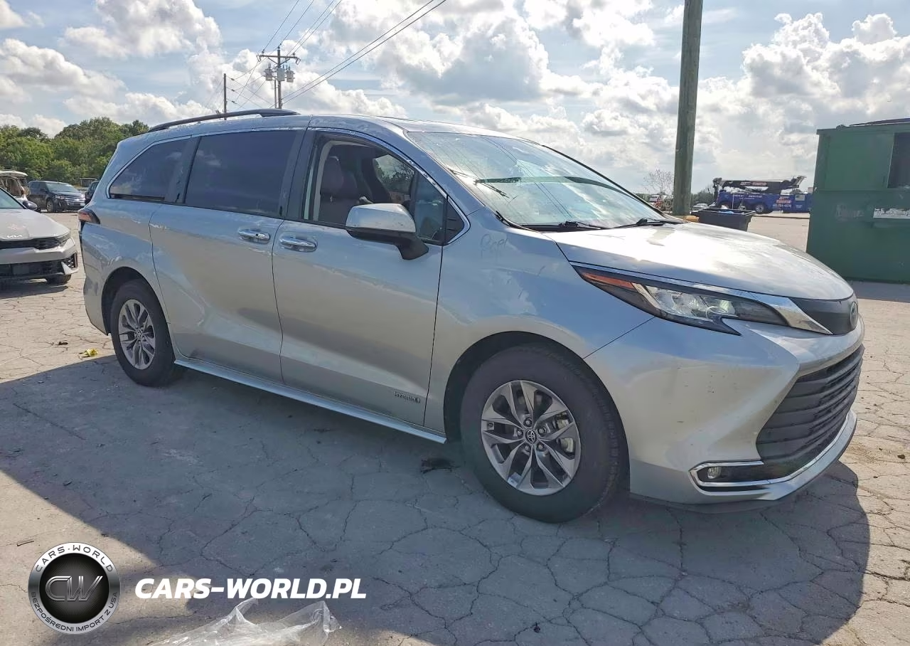 2021 Toyota Sienna Xle VIN:5TDJRKEC7MS023643 - 4