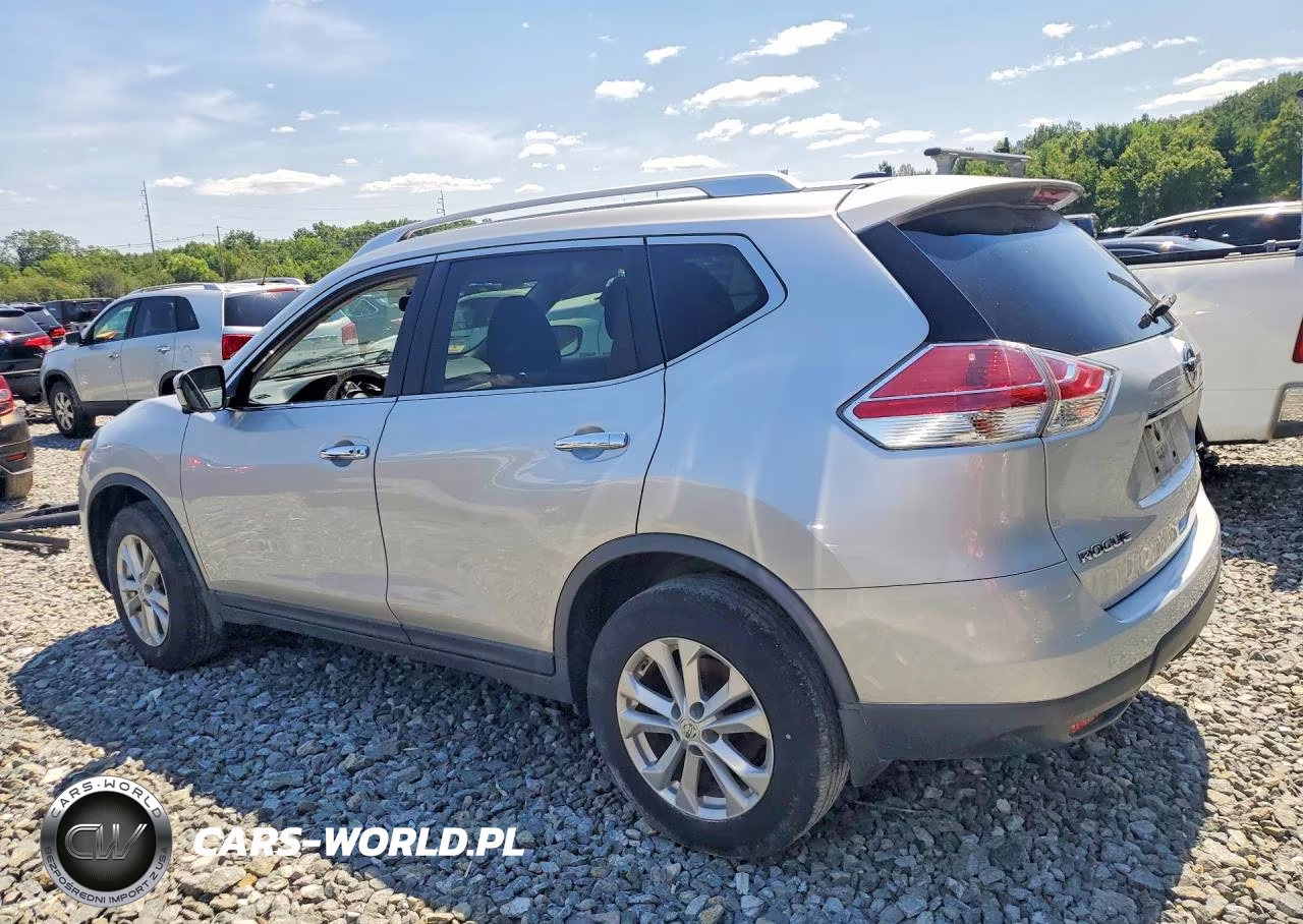 2016 Nissan Rogue Sv VIN:KNMAT2MVXGP654888 - 2