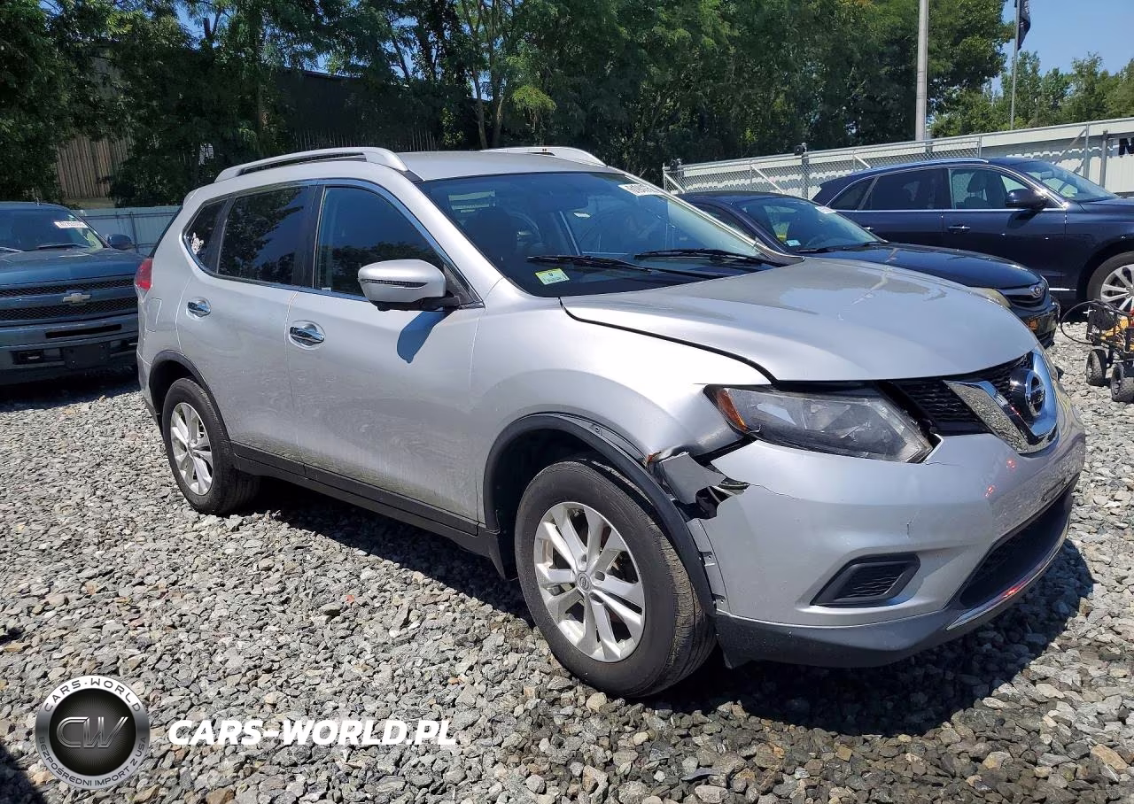2016 Nissan Rogue Sv VIN:KNMAT2MVXGP654888 - 4