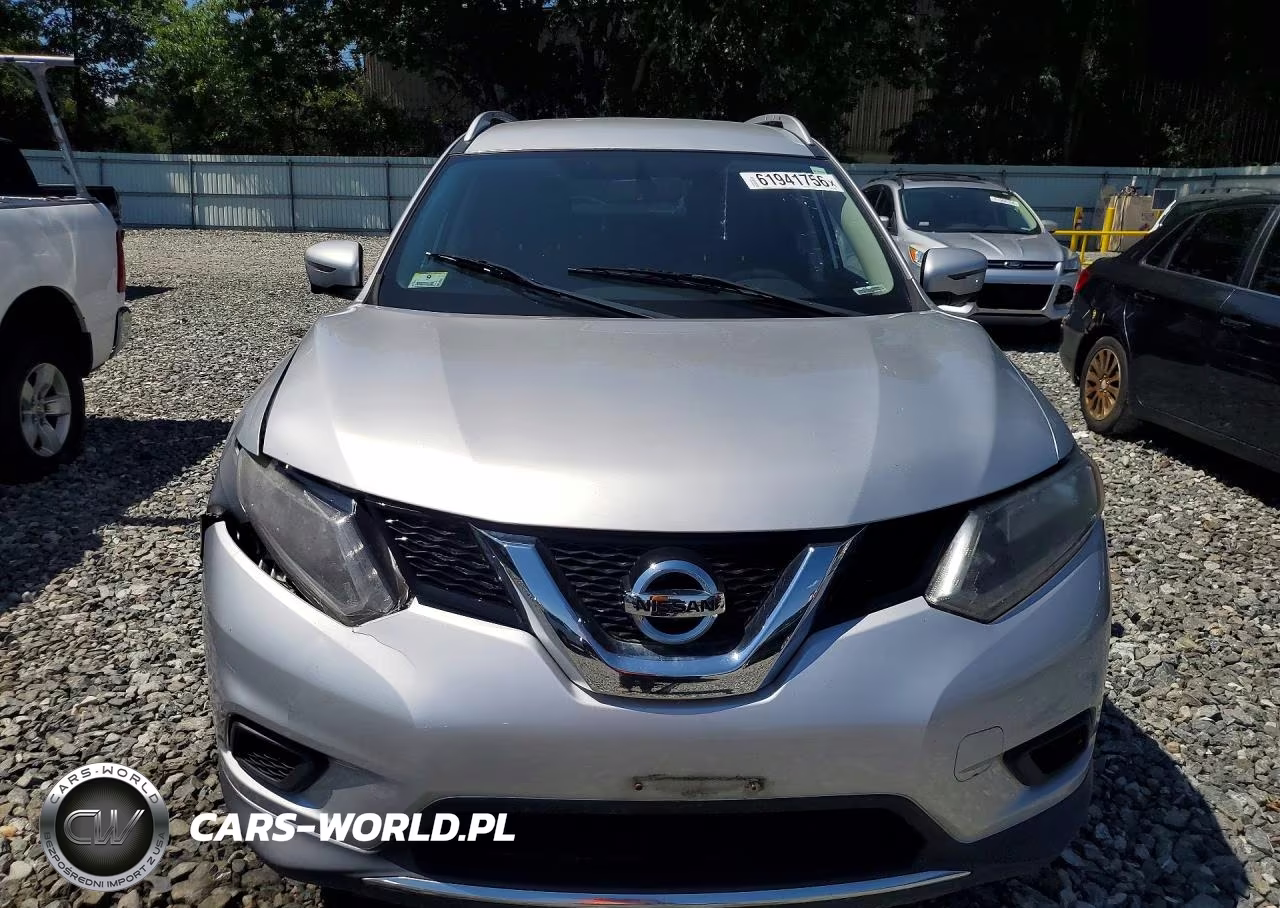 2016 Nissan Rogue Sv VIN:KNMAT2MVXGP654888 - 5