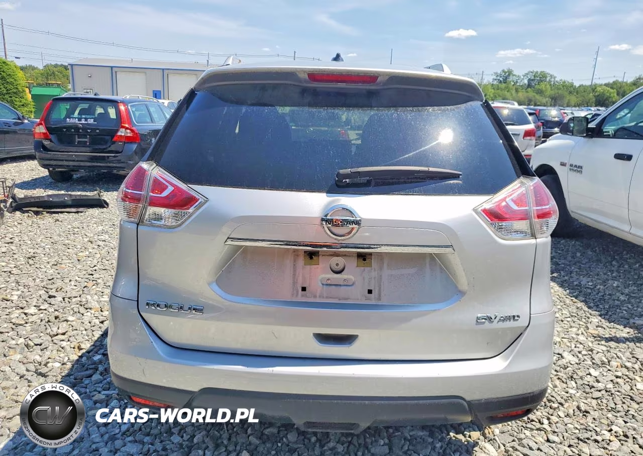 2016 Nissan Rogue Sv VIN:KNMAT2MVXGP654888 - 6