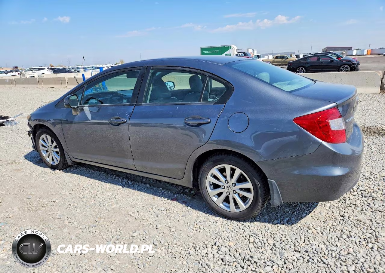 2012 Honda Civic Exl VIN:19XFB2F9XCE002100 - 2