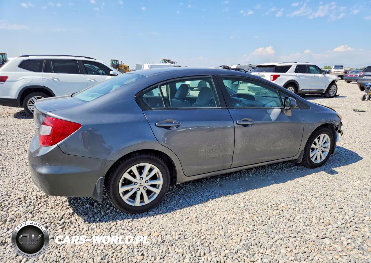 2012 Honda Civic Exl VIN:19XFB2F9XCE002100 - 3