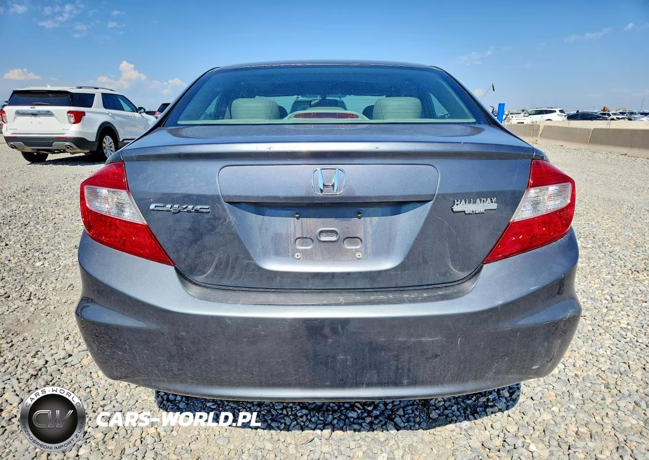 2012 Honda Civic Exl VIN:19XFB2F9XCE002100 - 6