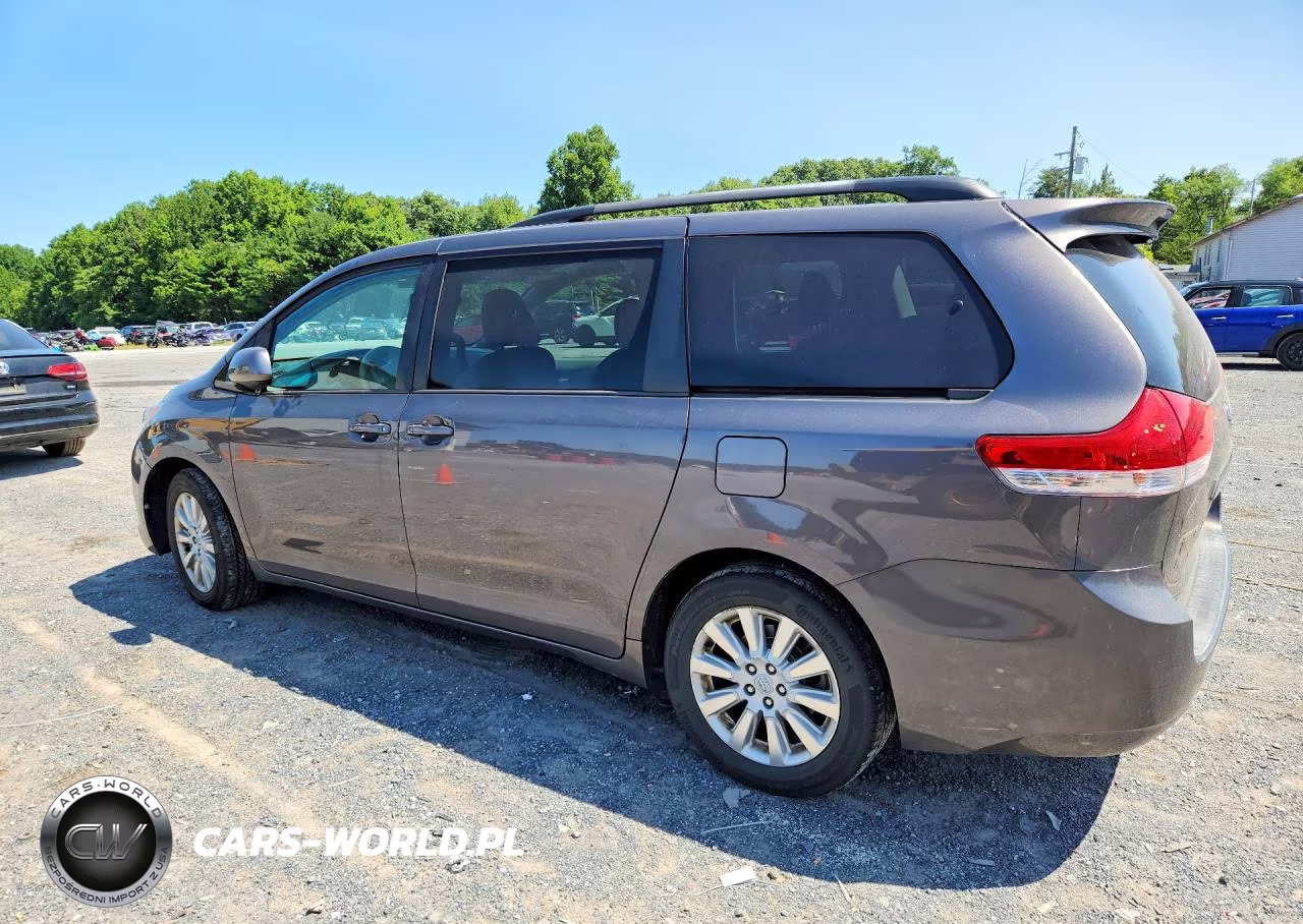 2012 Toyota Sienna Xle 7-Passenger VIN:5TDDK3DC3CS038907 - 2