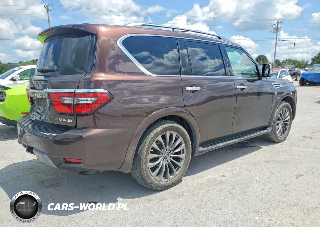 2021 Nissan Armada Platinum VIN:JN8AY2DB1M9793173 - 3